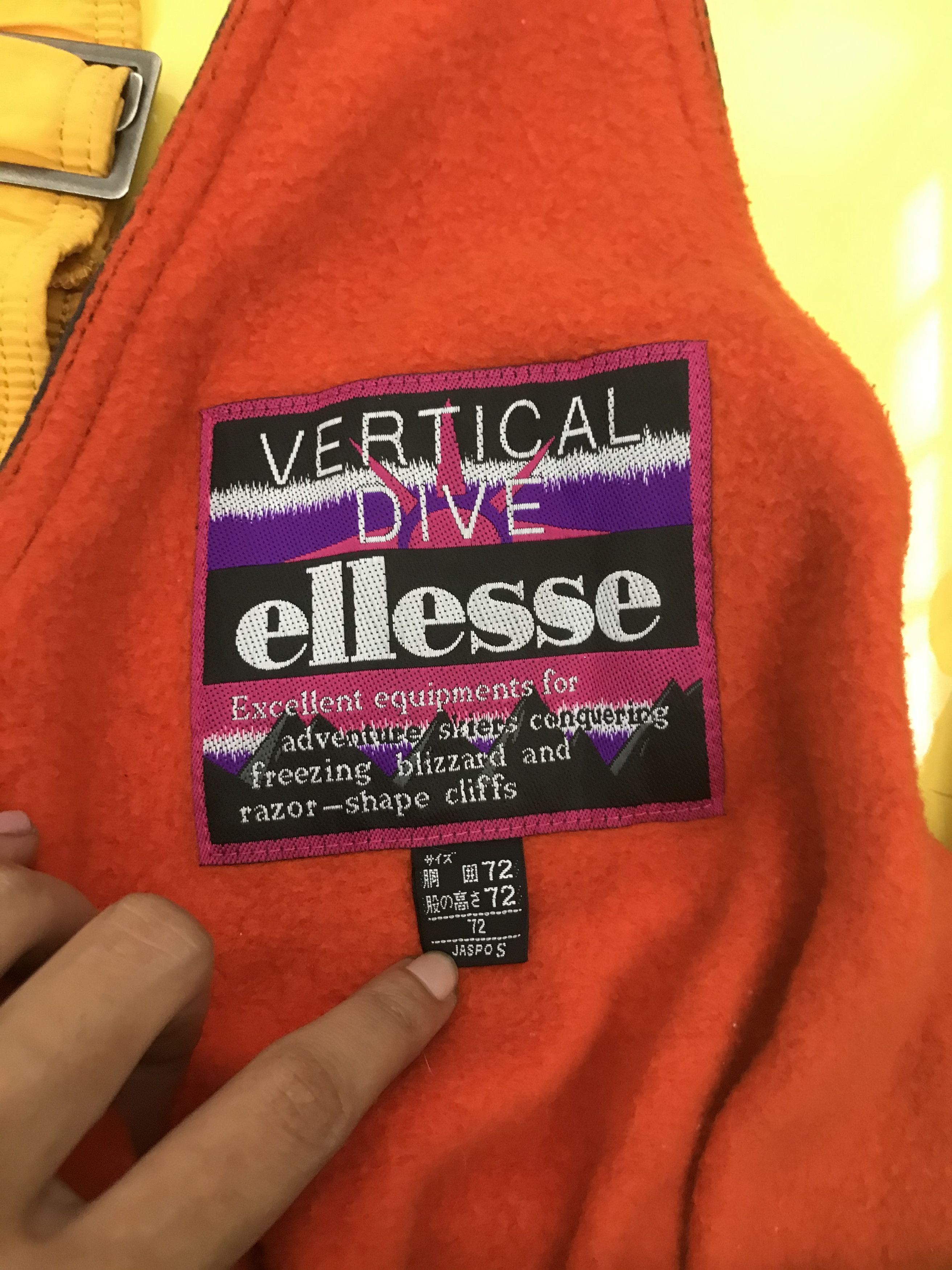 Ellesse × Vintage Ellesse Ski Suit Ellesse Coverall Ellesse Ski Overall Pants Size US 30 / EU 46 - 11 Thumbnail