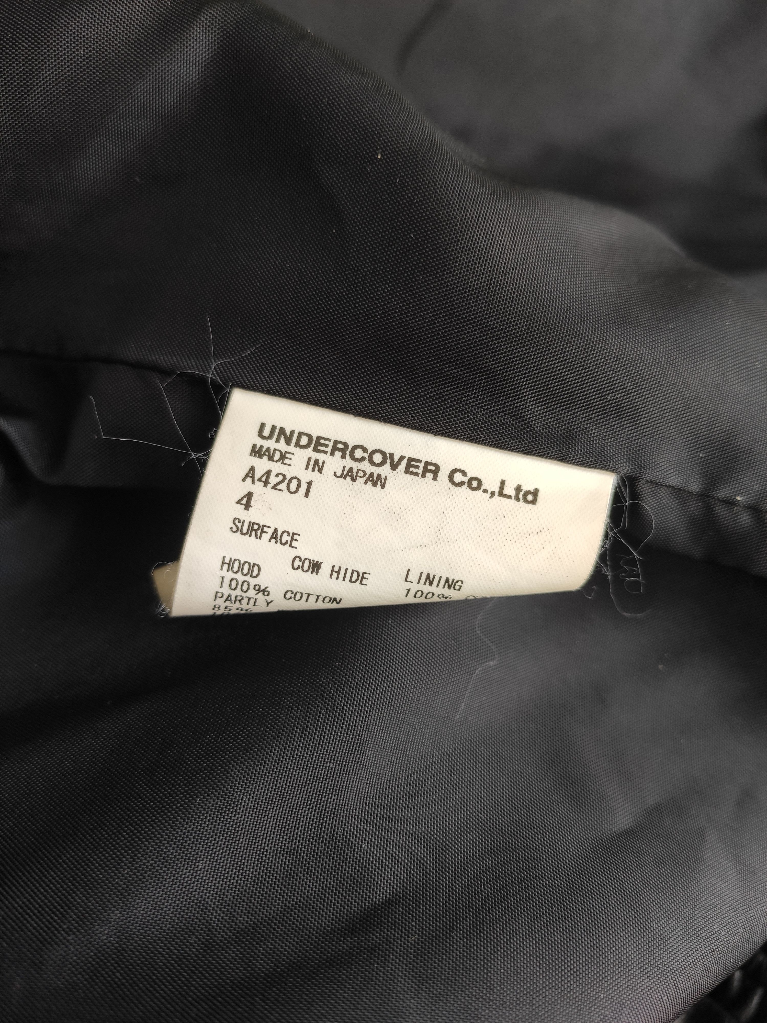 Undercover SS08 Summer madness leather jacket.Like Ricko Owens Size US M / EU 48-50 / 2 - 5 Thumbnail