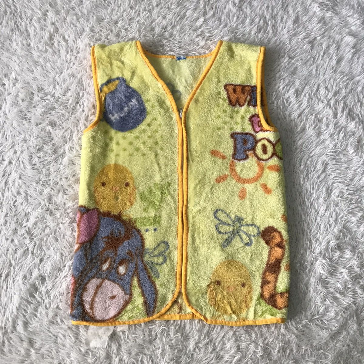 Cartoon Network Disney pooh fleece vest Size S / US 4 / IT 40 - 2 Thumbnail