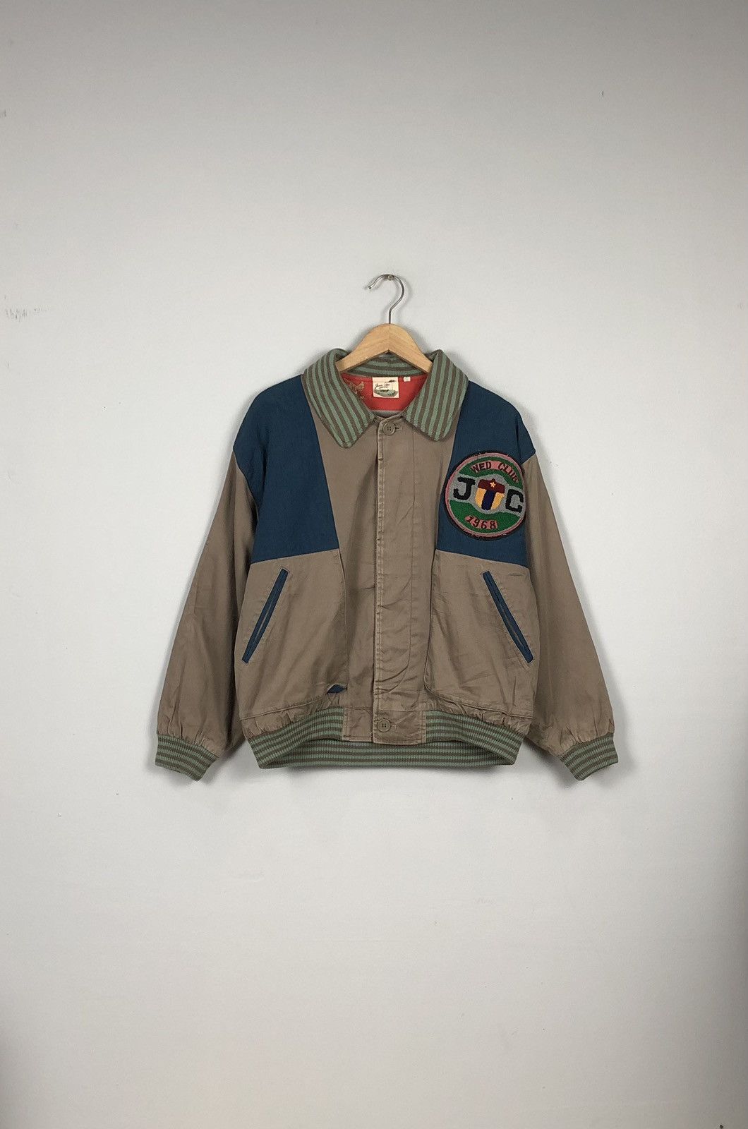 Japanese Brand × Vintage JTC Japanese Brand Bomber Jacket Size US M / EU 48-50 / 2 - 1 Thumbnail