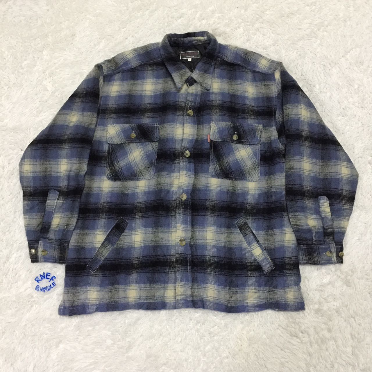 Flannel × Japanese Brand High Spirits Collection Flannel Style Jackets Size US L / EU 52-54 / 3 - 1 Thumbnail