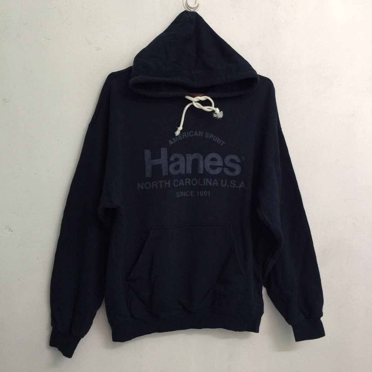 Hanes Hanes American Spirit Sweatshirt Big Logo Made in Japan Size US L / EU 52-54 / 3 - 2 Thumbnail