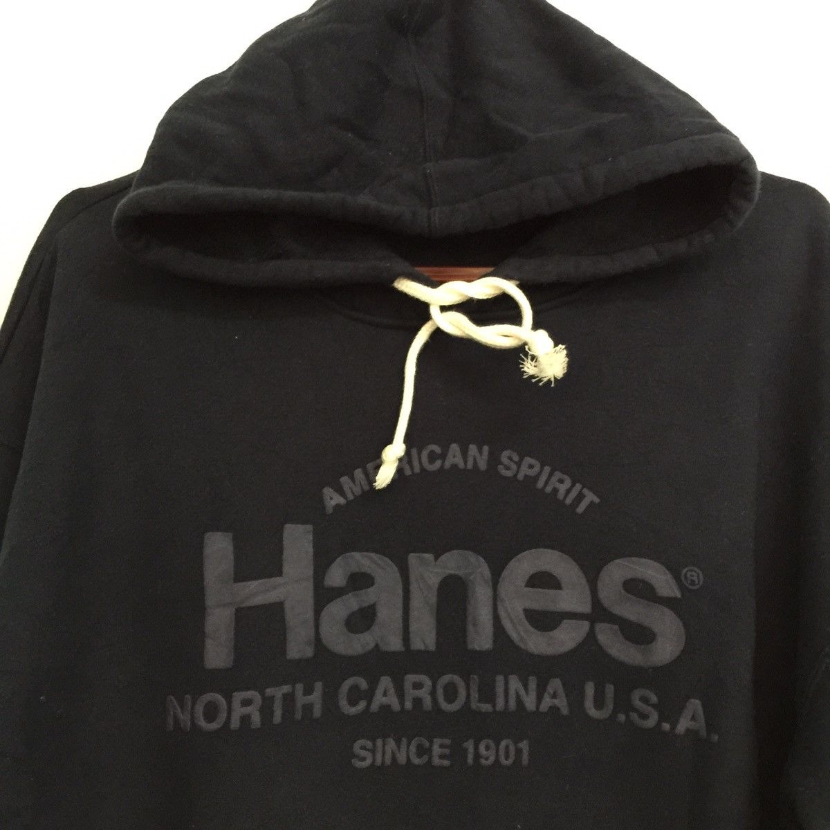 Hanes Hanes American Spirit Sweatshirt Big Logo Made in Japan Size US L / EU 52-54 / 3 - 4 Thumbnail