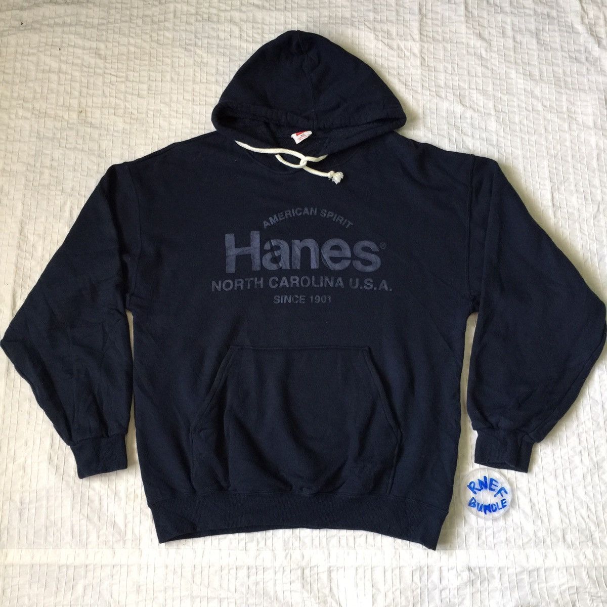 Hanes Hanes American Spirit Sweatshirt Big Logo Made in Japan Size US L / EU 52-54 / 3 - 11 Thumbnail