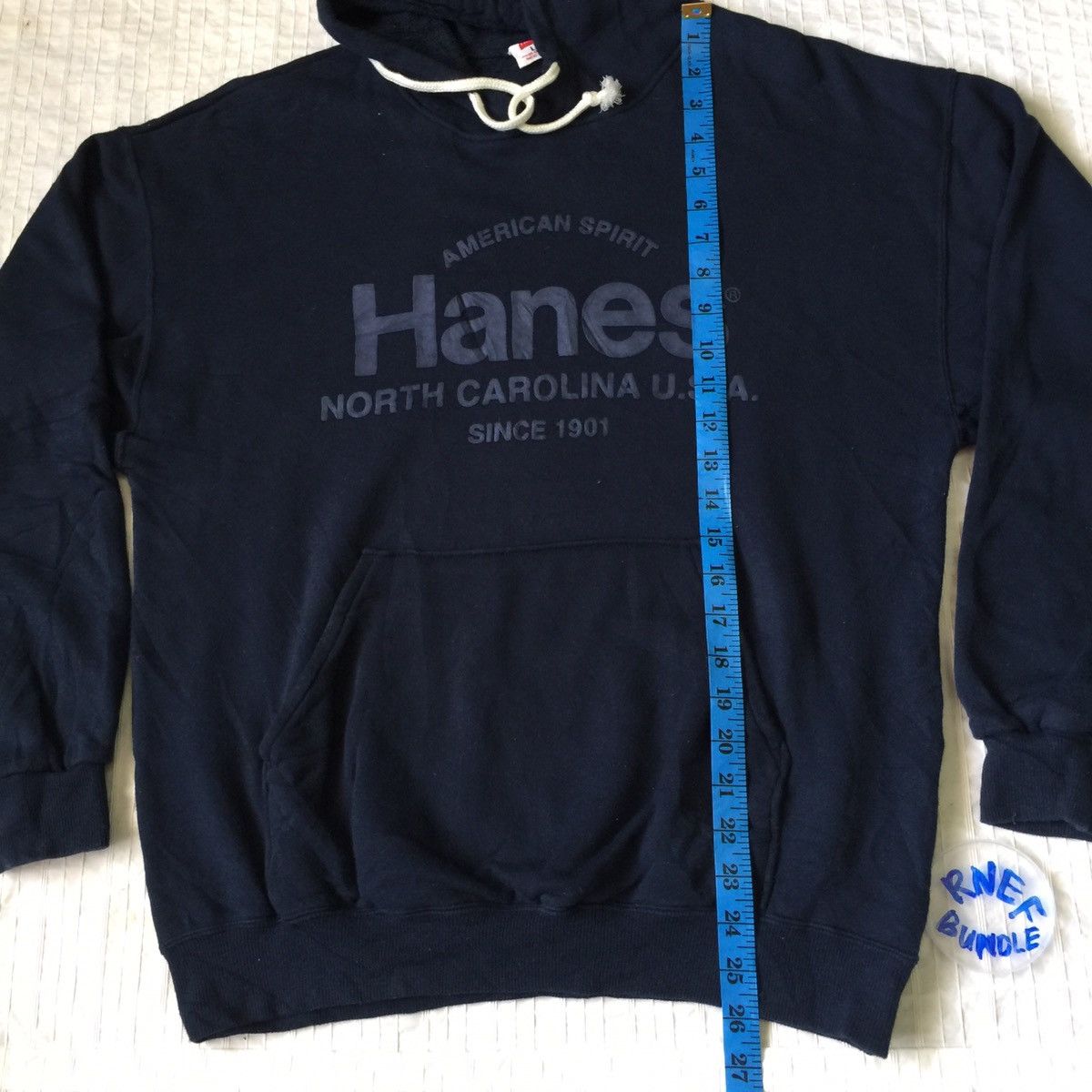 Hanes Hanes American Spirit Sweatshirt Big Logo Made in Japan Size US L / EU 52-54 / 3 - 14 Thumbnail