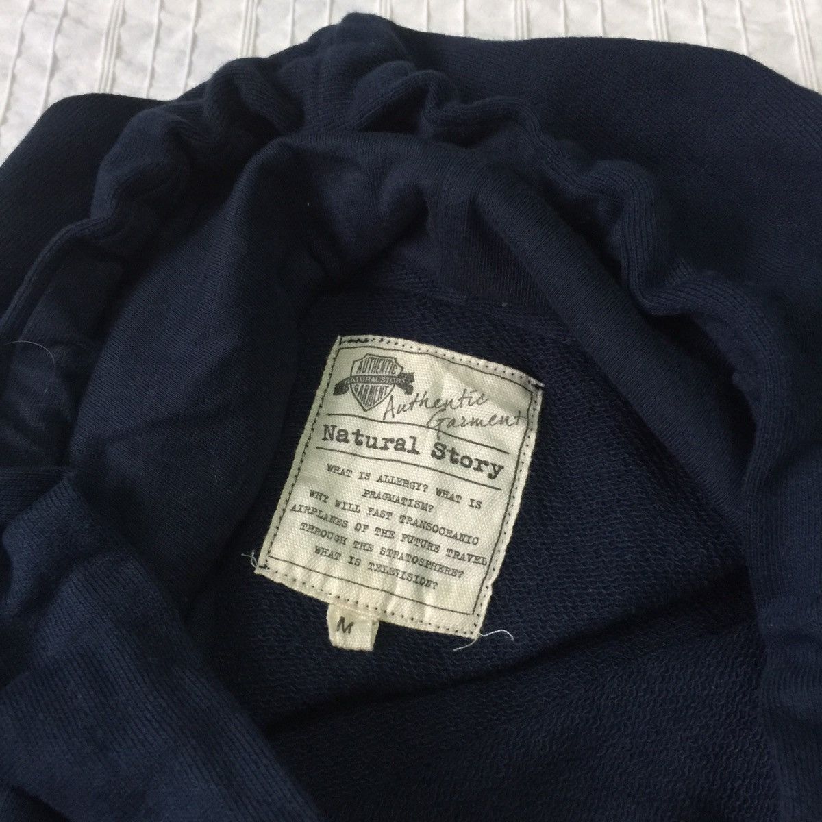 Japanese Brand Authentic garment natural story hoodie sweatshirt Size US M / EU 48-50 / 2 - 9 Thumbnail