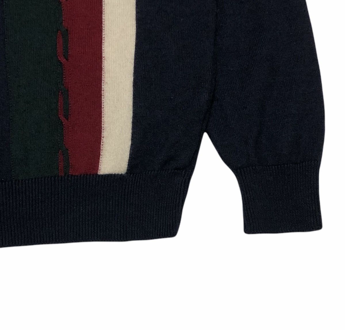 Burberry Vintage 90s Burberrys Knitted Sweatshirt Size US M / EU 48-50 / 2 - 8 Thumbnail