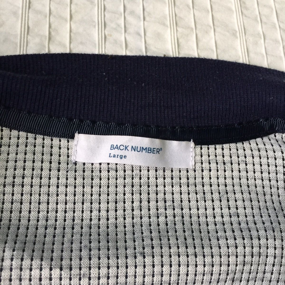 Japanese Brand Back number sweater jacket Size US S / EU 44-46 / 1 - 8 Thumbnail