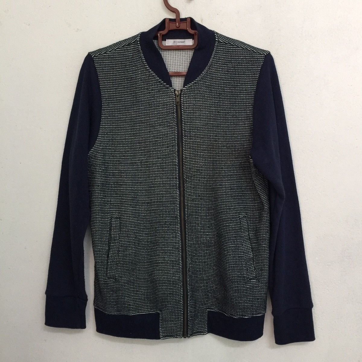Japanese Brand Back number sweater jacket Size US S / EU 44-46 / 1 - 1 Thumbnail