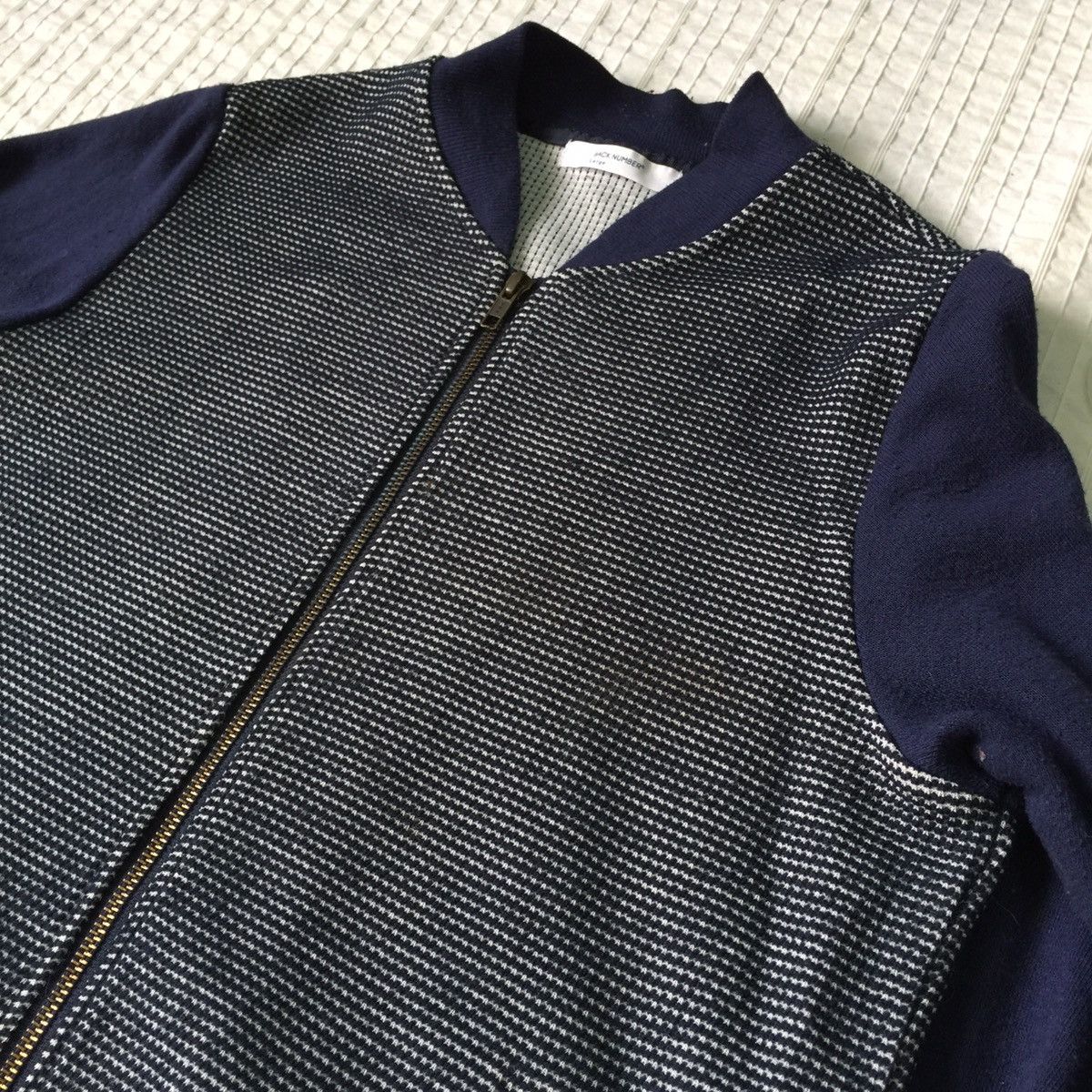 Japanese Brand Back number sweater jacket Size US S / EU 44-46 / 1 - 17 Thumbnail
