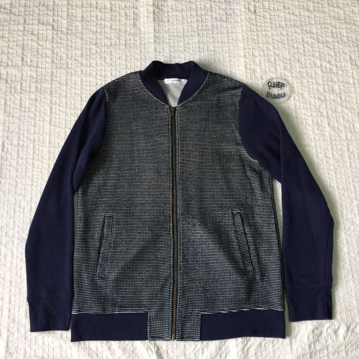 Japanese Brand Back number sweater jacket Size US S / EU 44-46 / 1 - 11 Thumbnail