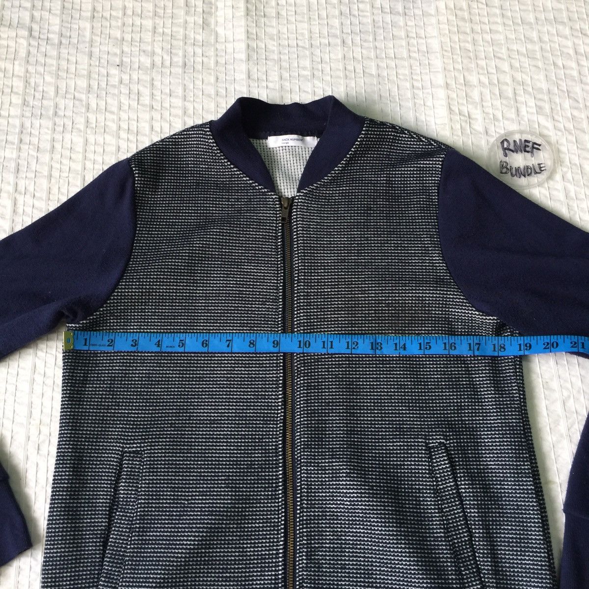 Japanese Brand Back number sweater jacket Size US S / EU 44-46 / 1 - 12 Thumbnail