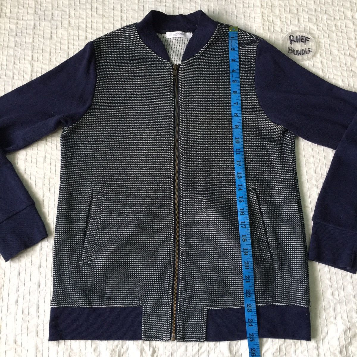 Japanese Brand Back number sweater jacket Size US S / EU 44-46 / 1 - 14 Thumbnail