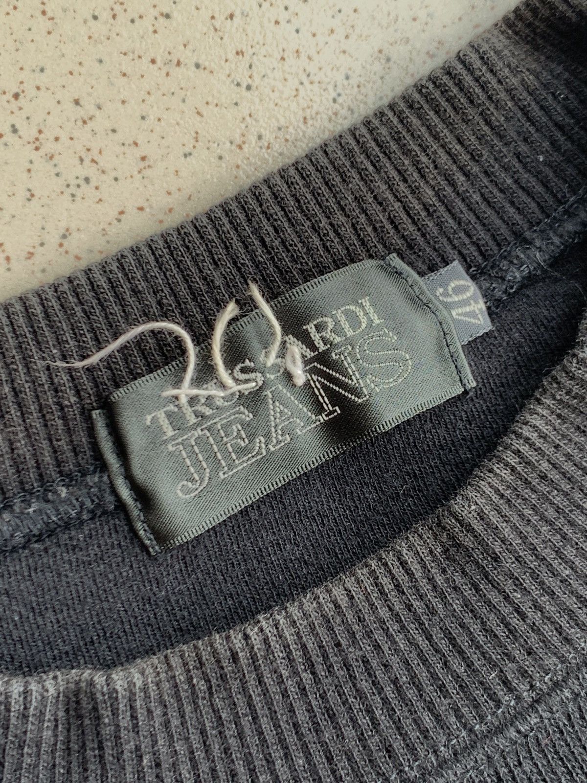 Trussardi Vintage Trussardi Embroidered Logo Crewneck Sweatshirt Size US M / EU 48-50 / 2 - 3 Thumbnail