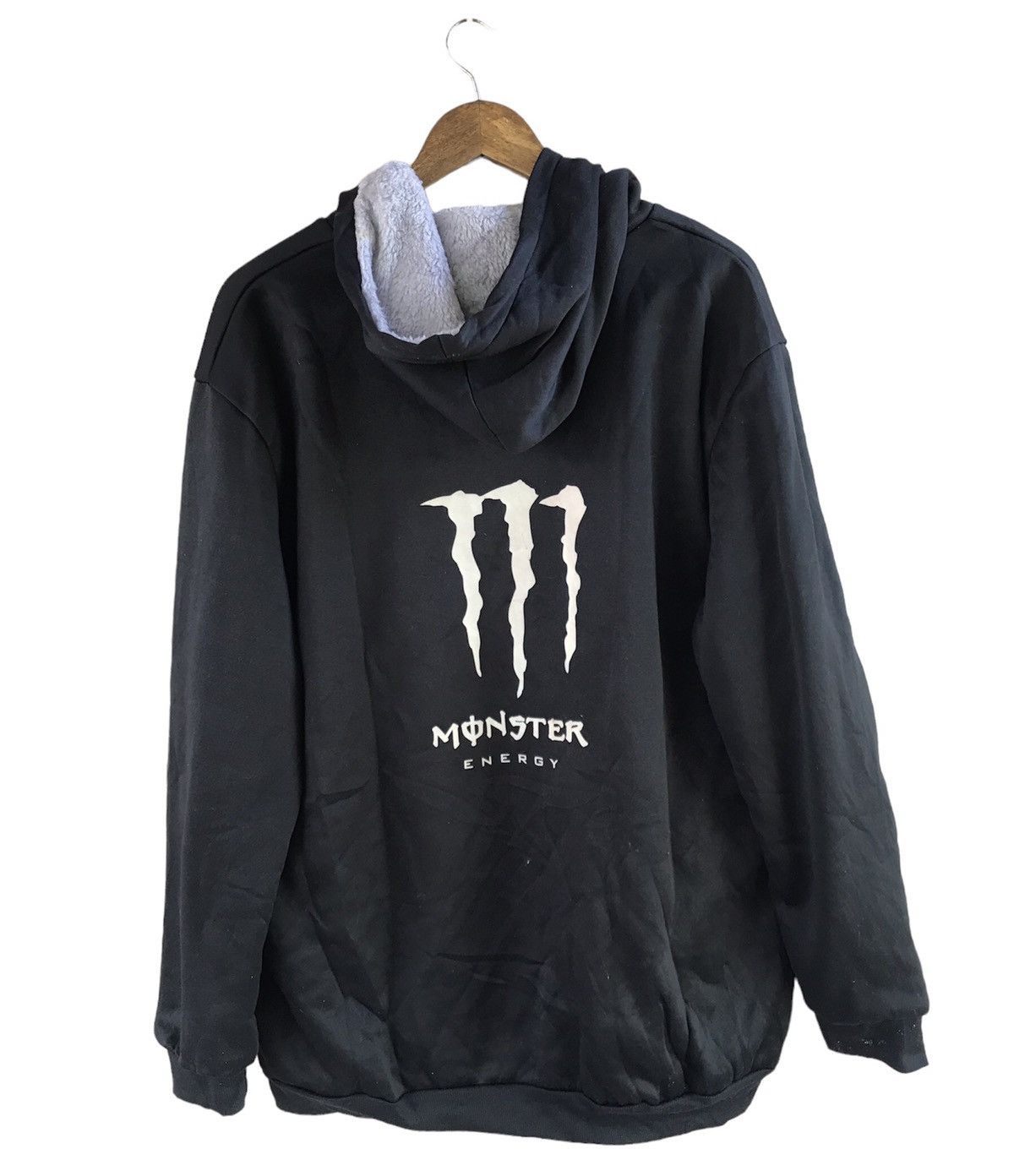 Monster energy hoodie discount purple