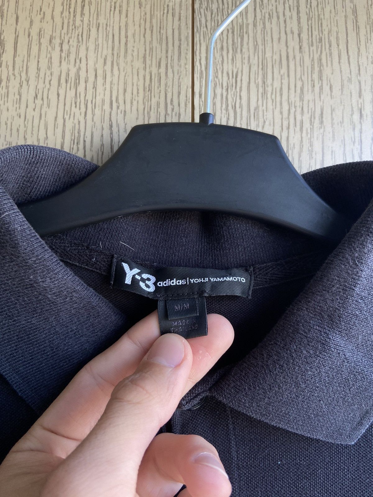Adidas × Y-3 × Yohji Yamamoto Vintage Y-3 Classic polo shirt Size US M / EU 48-50 / 2 - 3 Thumbnail