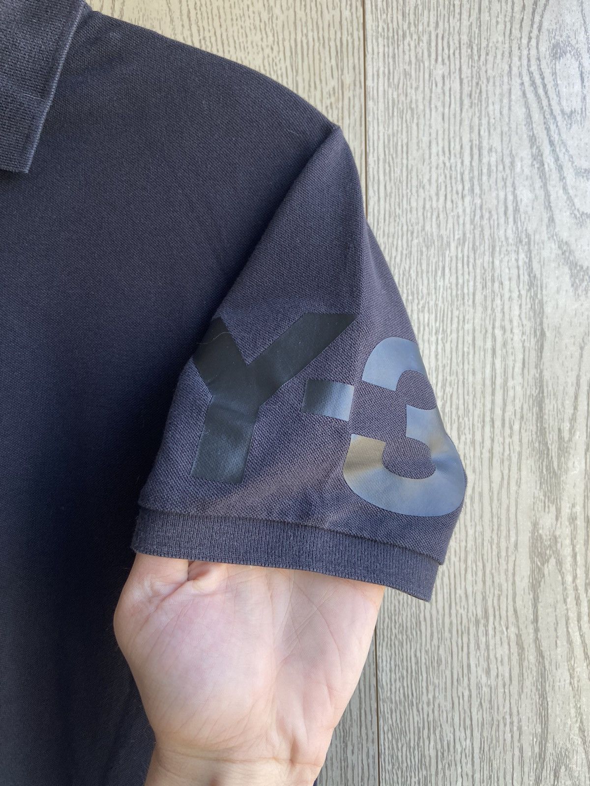 Adidas × Y-3 × Yohji Yamamoto Vintage Y-3 Classic polo shirt Size US M / EU 48-50 / 2 - 2 Thumbnail
