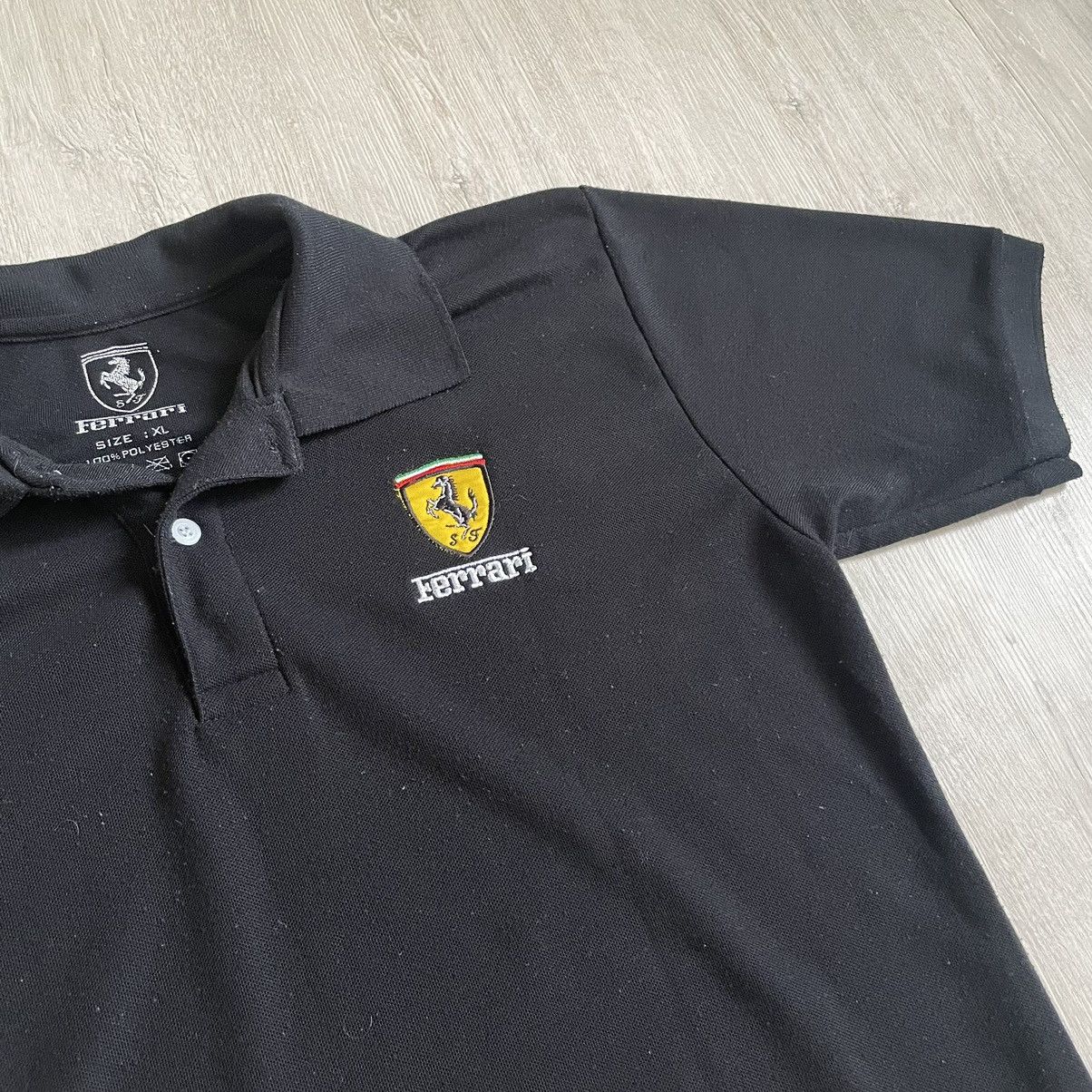 Ferrari × Vintage Ferrari racing big logo polo t shirt Size US L / EU 52-54 / 3 - 5 Thumbnail