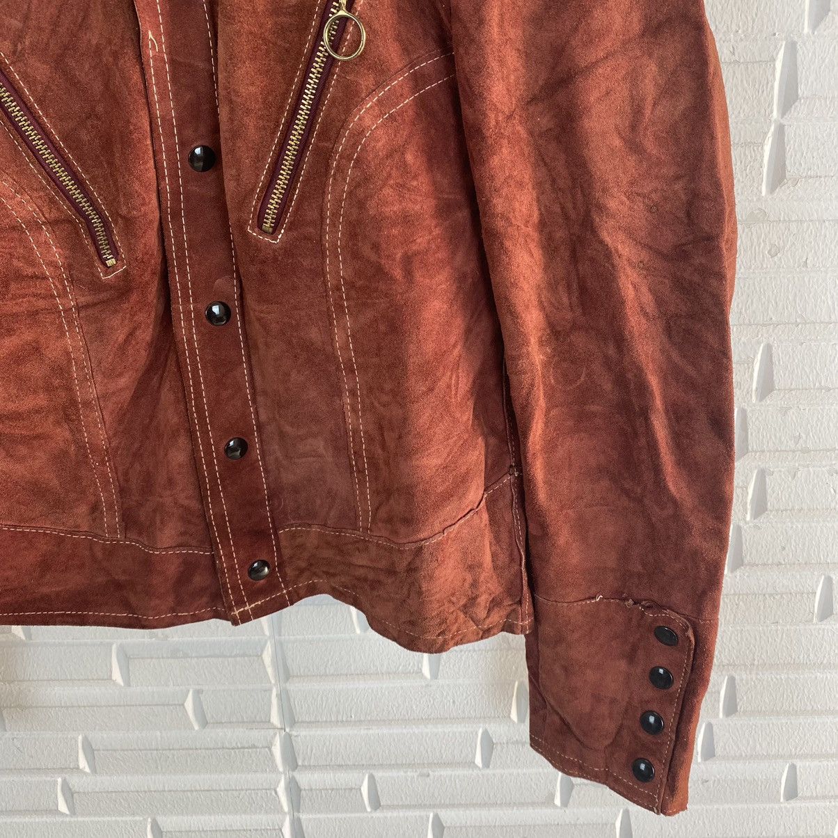 Schott ✨VTG 70s SCHOTT MELTOR COWHIDE JACKET MEN SIZE 38 Size US S / EU 44-46 / 1 - 8 Thumbnail