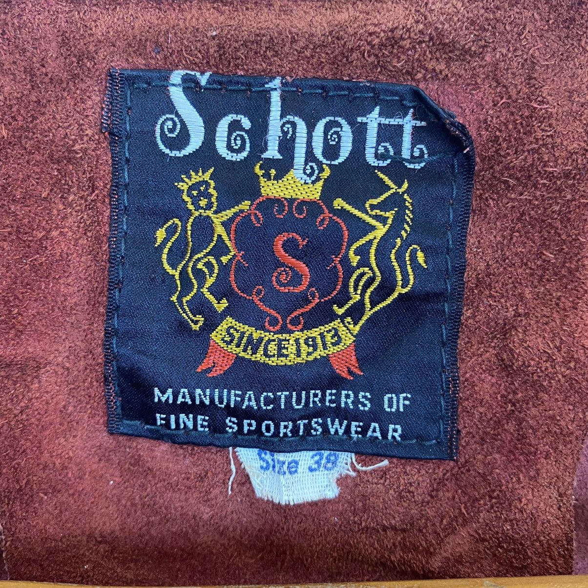 Schott ✨VTG 70s SCHOTT MELTOR COWHIDE JACKET MEN SIZE 38 Size US S / EU 44-46 / 1 - 17 Thumbnail