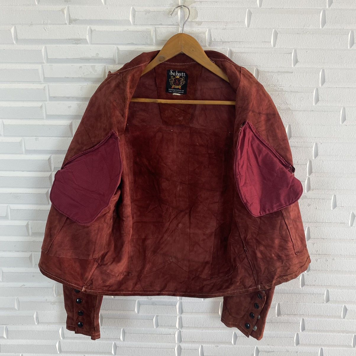 Schott ✨VTG 70s SCHOTT MELTOR COWHIDE JACKET MEN SIZE 38 Size US S / EU 44-46 / 1 - 18 Thumbnail