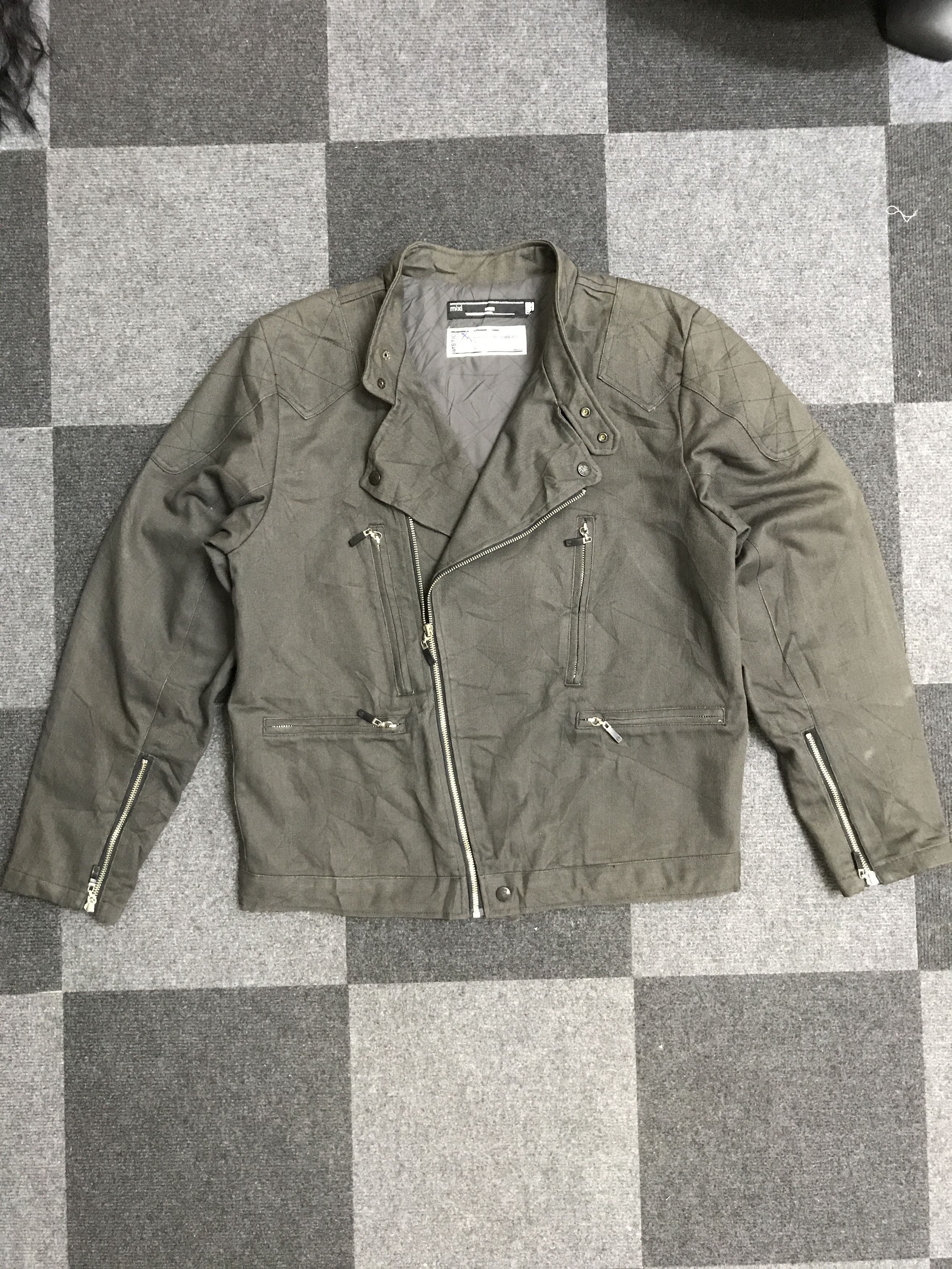 Japanese Brand J69 invinciblearmuda X number nine Punk Biker Jacket Size US L / EU 52-54 / 3 - 12 Thumbnail