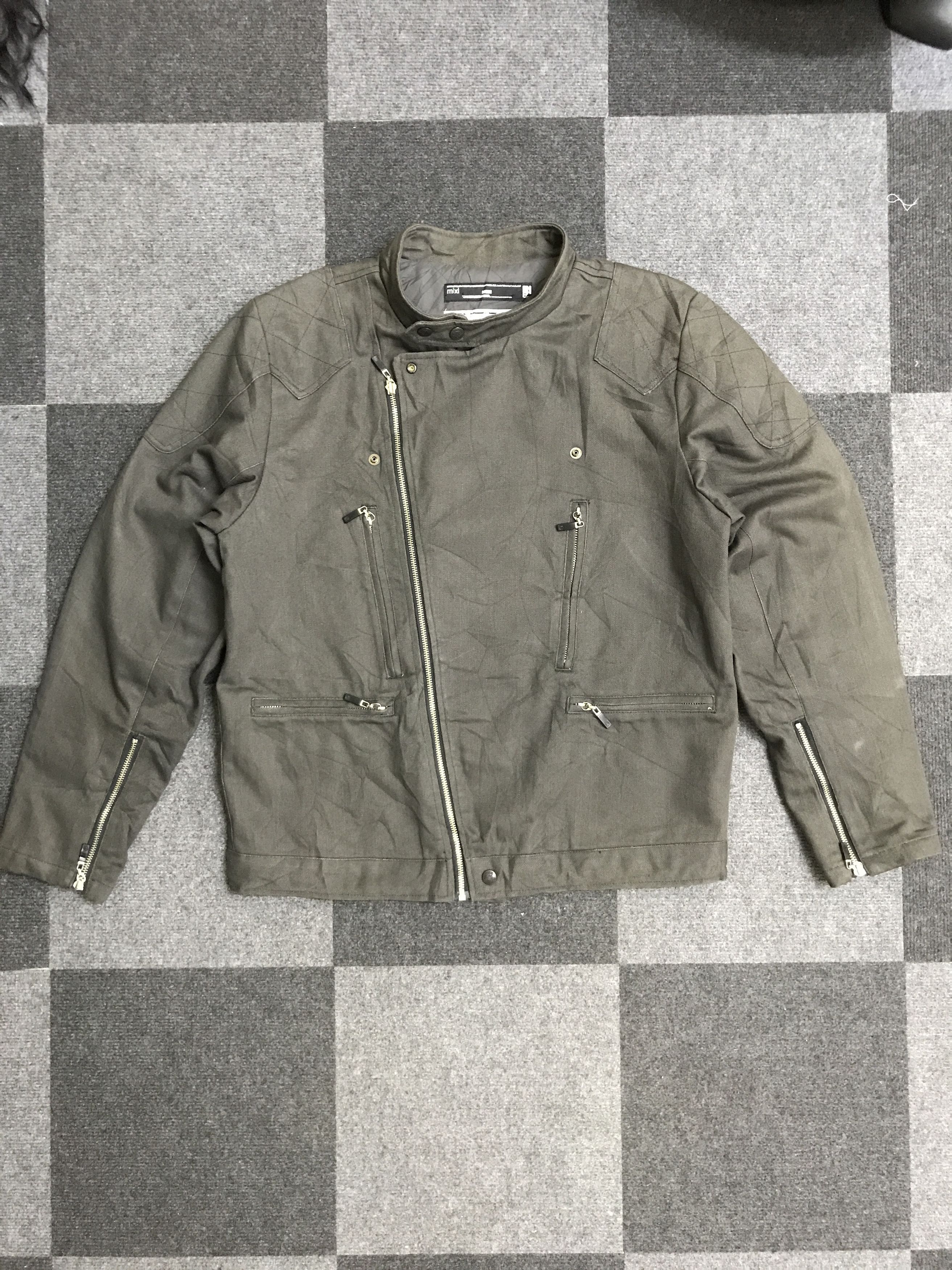 Japanese Brand J69 invinciblearmuda X number nine Punk Biker Jacket Size US L / EU 52-54 / 3 - 3 Thumbnail
