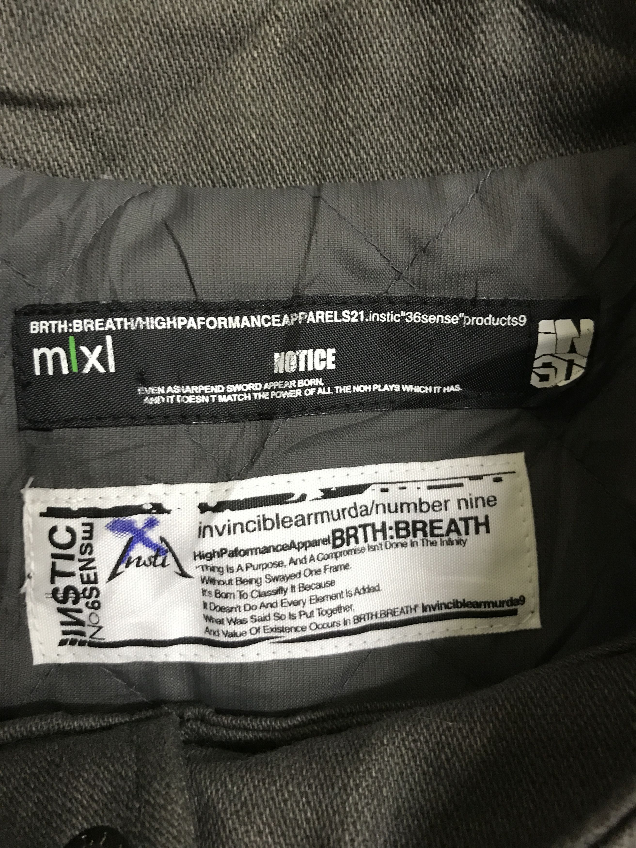 Japanese Brand J69 invinciblearmuda X number nine Punk Biker Jacket Size US L / EU 52-54 / 3 - 11 Thumbnail