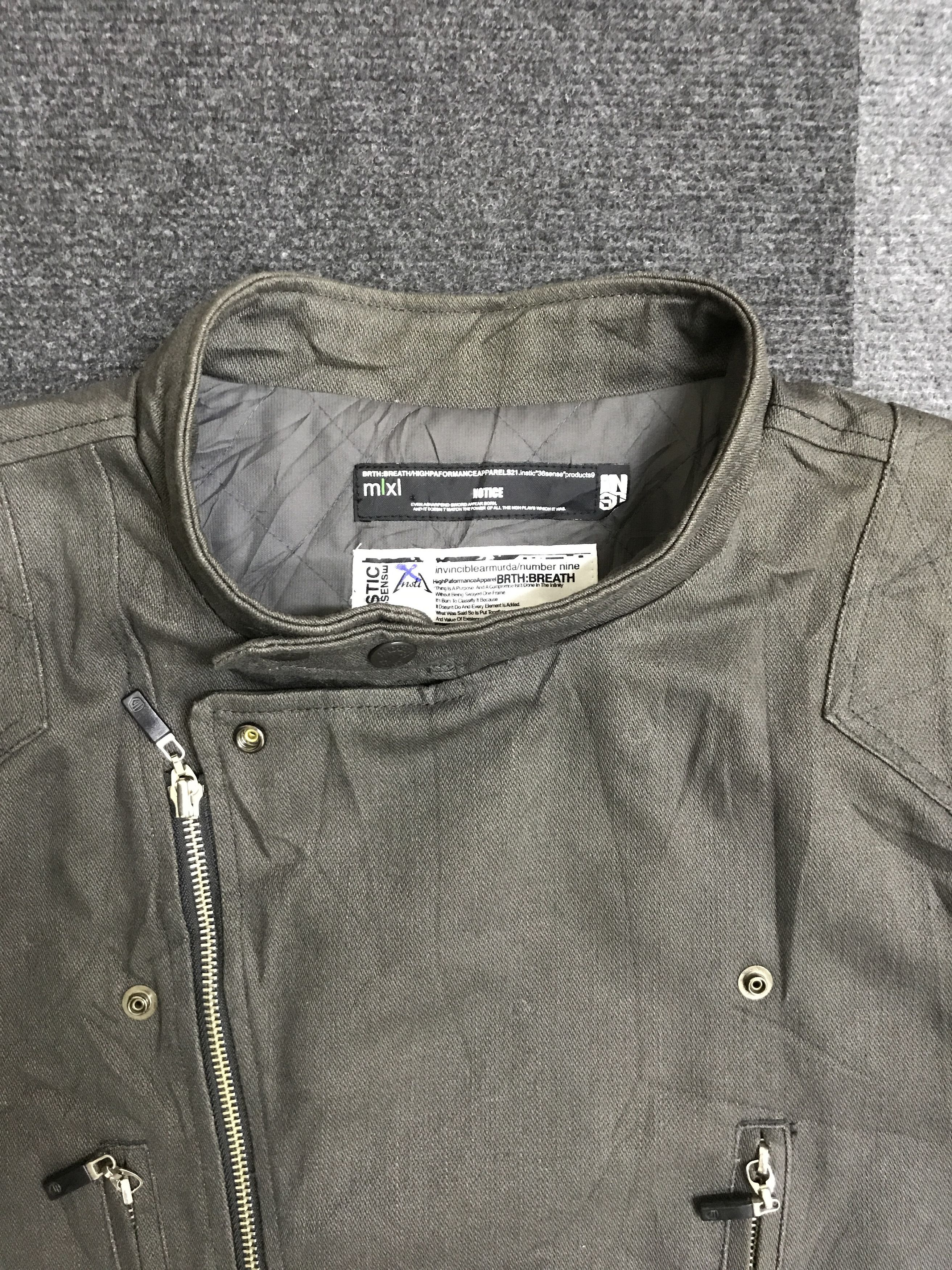 Japanese Brand J69 invinciblearmuda X number nine Punk Biker Jacket Size US L / EU 52-54 / 3 - 4 Thumbnail