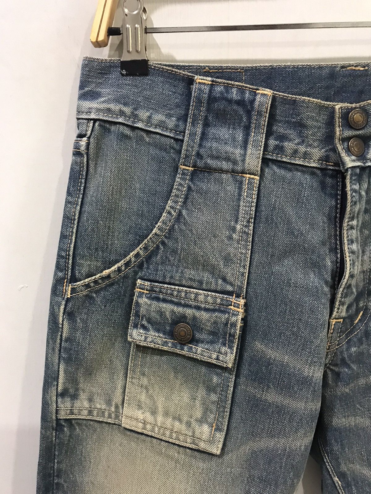 Designer KAPITAL KOUNTRY Japan Kiro Hirata Boro Patchwork Bush Pant Size US 30 / EU 46 - 5 Thumbnail