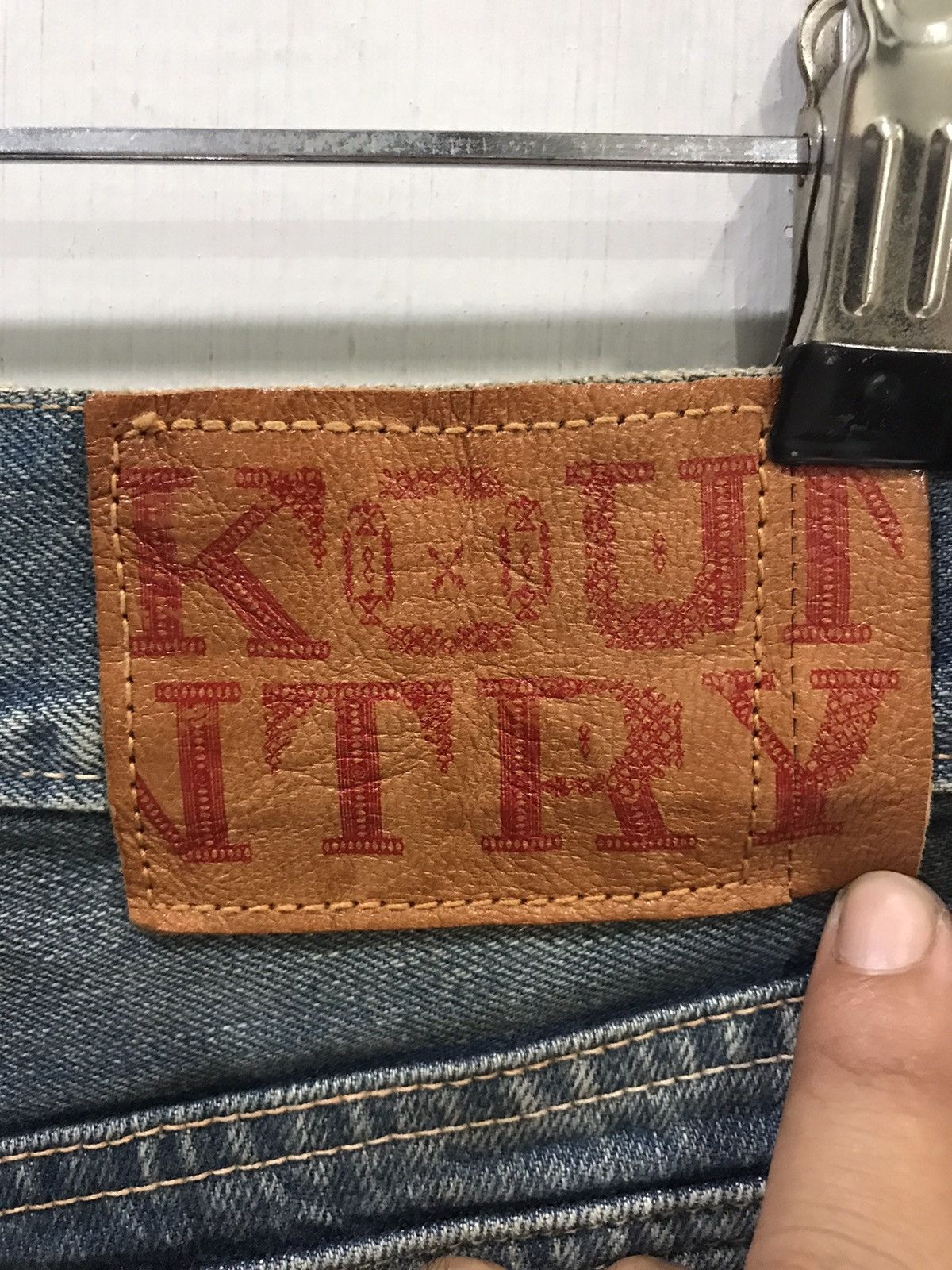 Designer KAPITAL KOUNTRY Japan Kiro Hirata Boro Patchwork Bush Pant Size US 30 / EU 46 - 10 Thumbnail