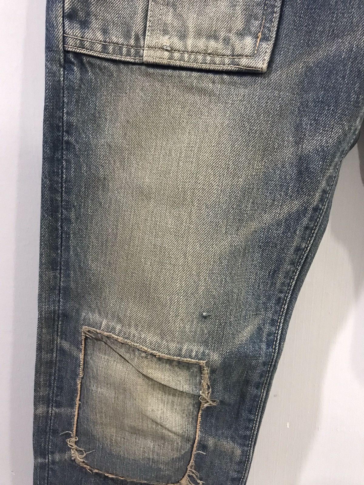Designer KAPITAL KOUNTRY Japan Kiro Hirata Boro Patchwork Bush Pant Size US 30 / EU 46 - 7 Thumbnail