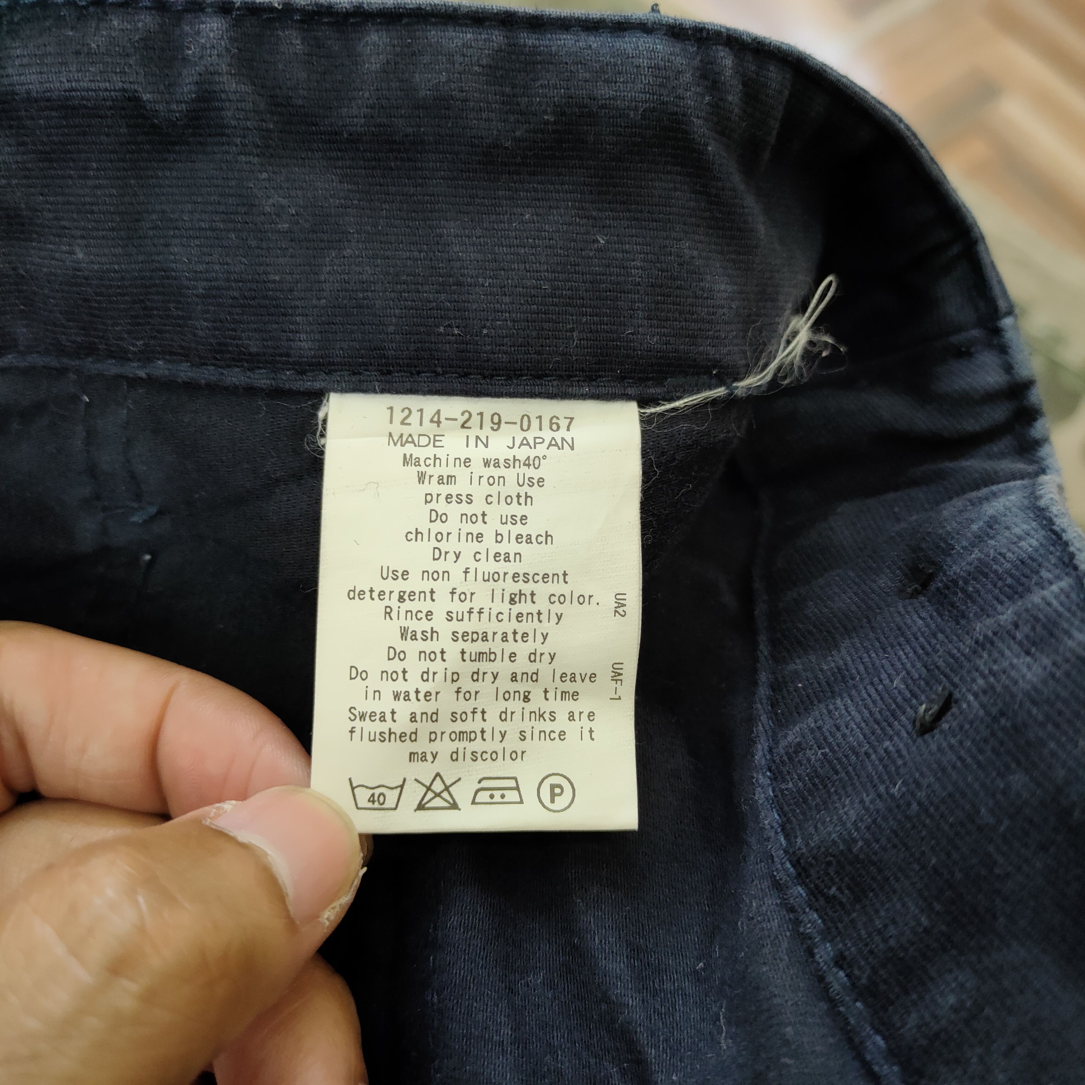 BEAUTY&YOUTH JAPAN MADE! VINTAGE BLACK CHINO BUSH PANTS Size US 30 / EU 46 - 13 Thumbnail