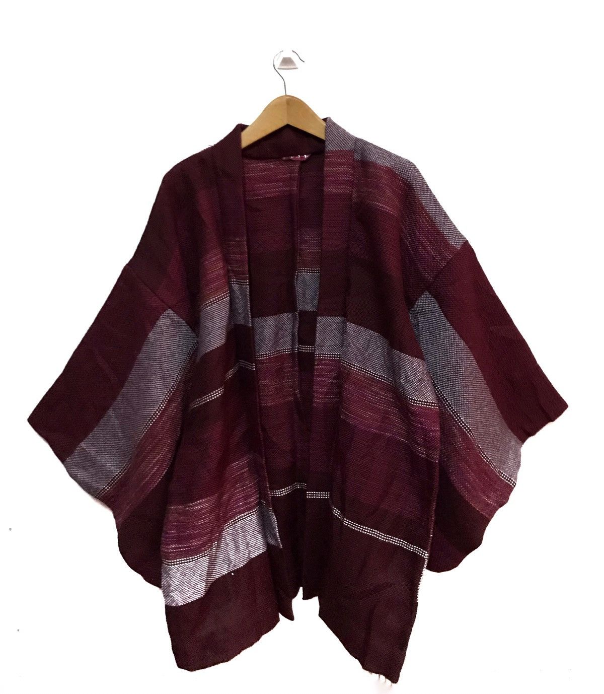 Vintage Vintage 80s Japanese traditional kimono wool nice design Size US M / EU 48-50 / 2 - 1 Thumbnail