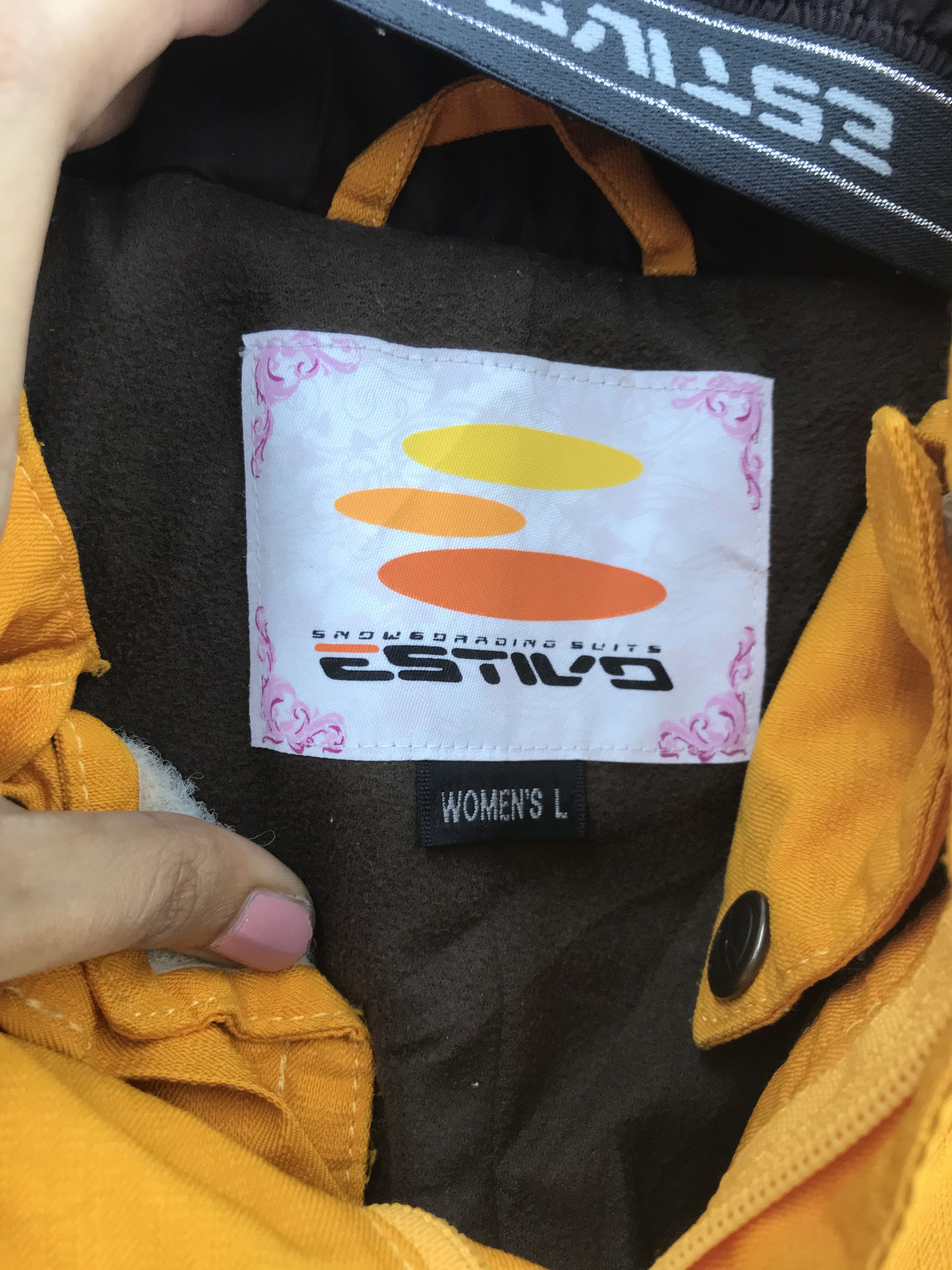 Japanese Brand Vintage Estivo Ski Wear Snowboards Estivo Ski Overalls Size US 32 / EU 48 - 9 Thumbnail
