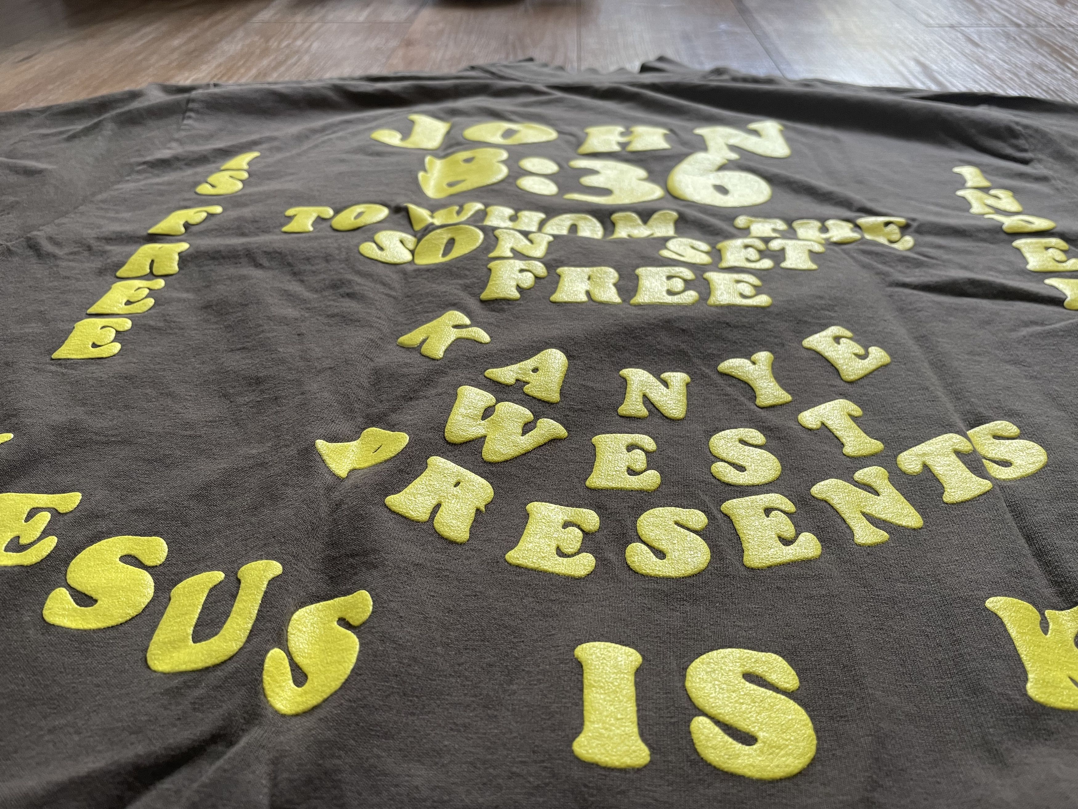 Cactus Plant Flea Market × Kanye West Medium CPFM for JIK II Shirt Grey Tee Donda Jesus is King Size US M / EU 48-50 / 2 - 10 Thumbnail