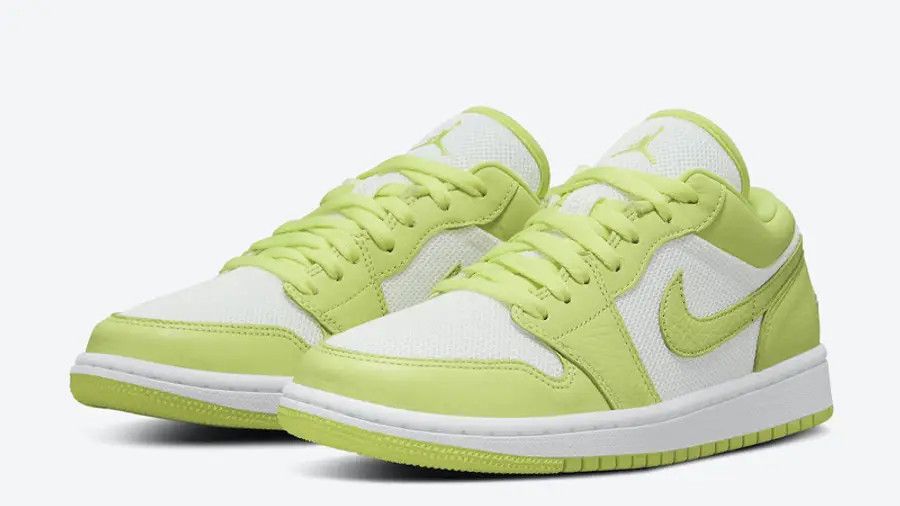 Jordan Brand US M 8 / W 9.5 Limelight Jordan 1 Low SE Pine Green White Size US 9.5 / IT 39.5 - 17 Thumbnail