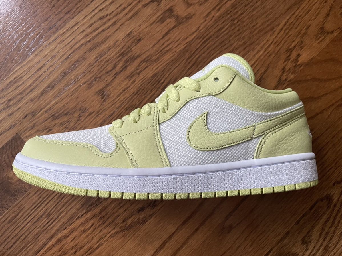 Jordan Brand US M 8 / W 9.5 Limelight Jordan 1 Low SE Pine Green White Size US 9.5 / IT 39.5 - 4 Thumbnail