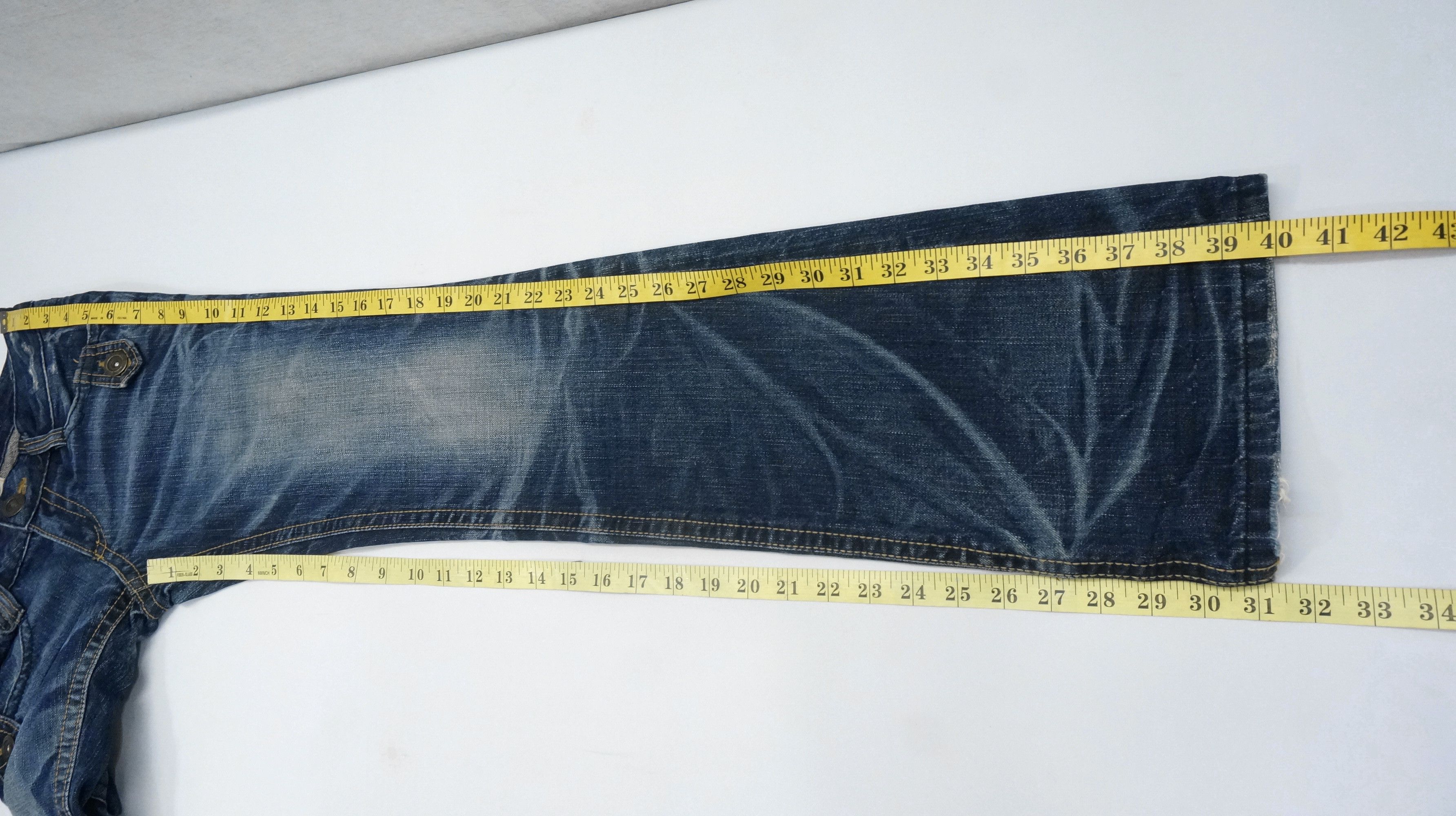 Japanese Brand Dope 🔥 LOLITA Vintage Flared Lowrise Jeans Size US 29 - 17 Thumbnail