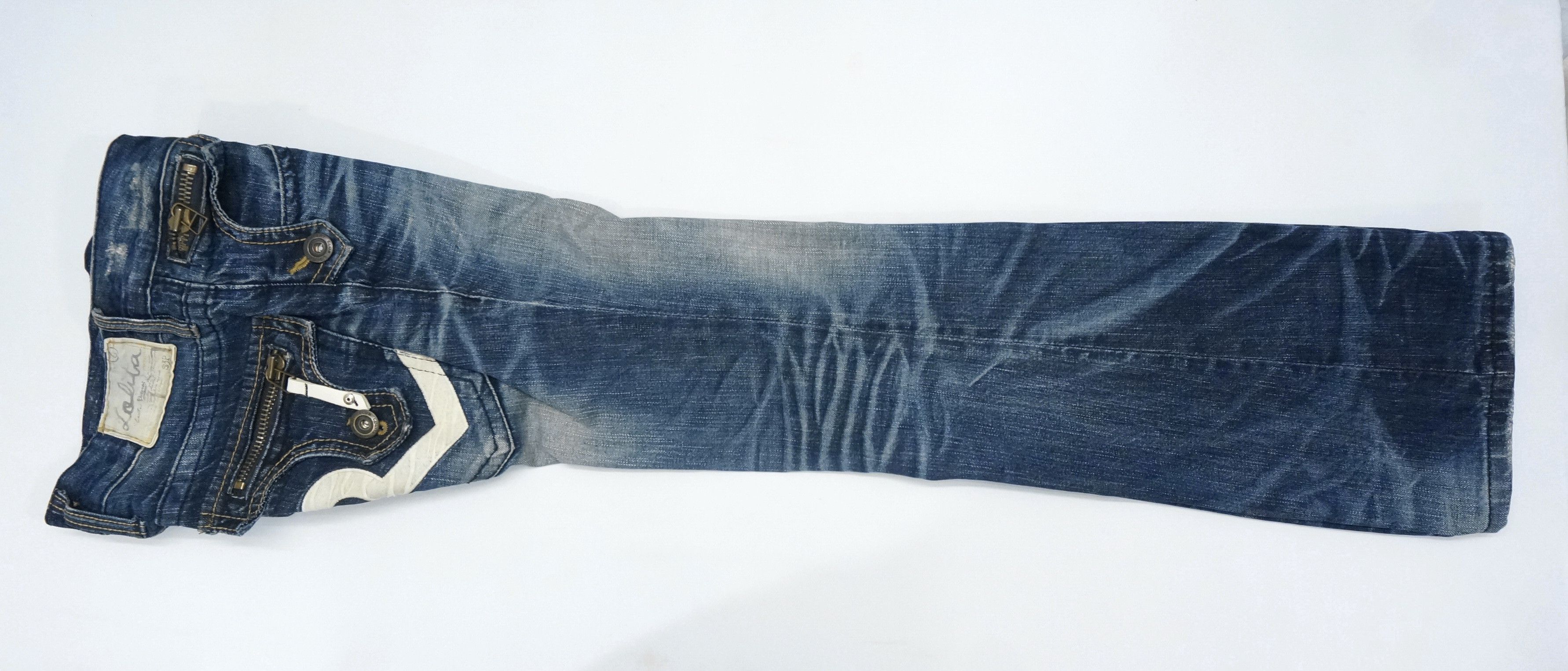 Japanese Brand Dope 🔥 LOLITA Vintage Flared Lowrise Jeans Size US 29 - 14 Thumbnail