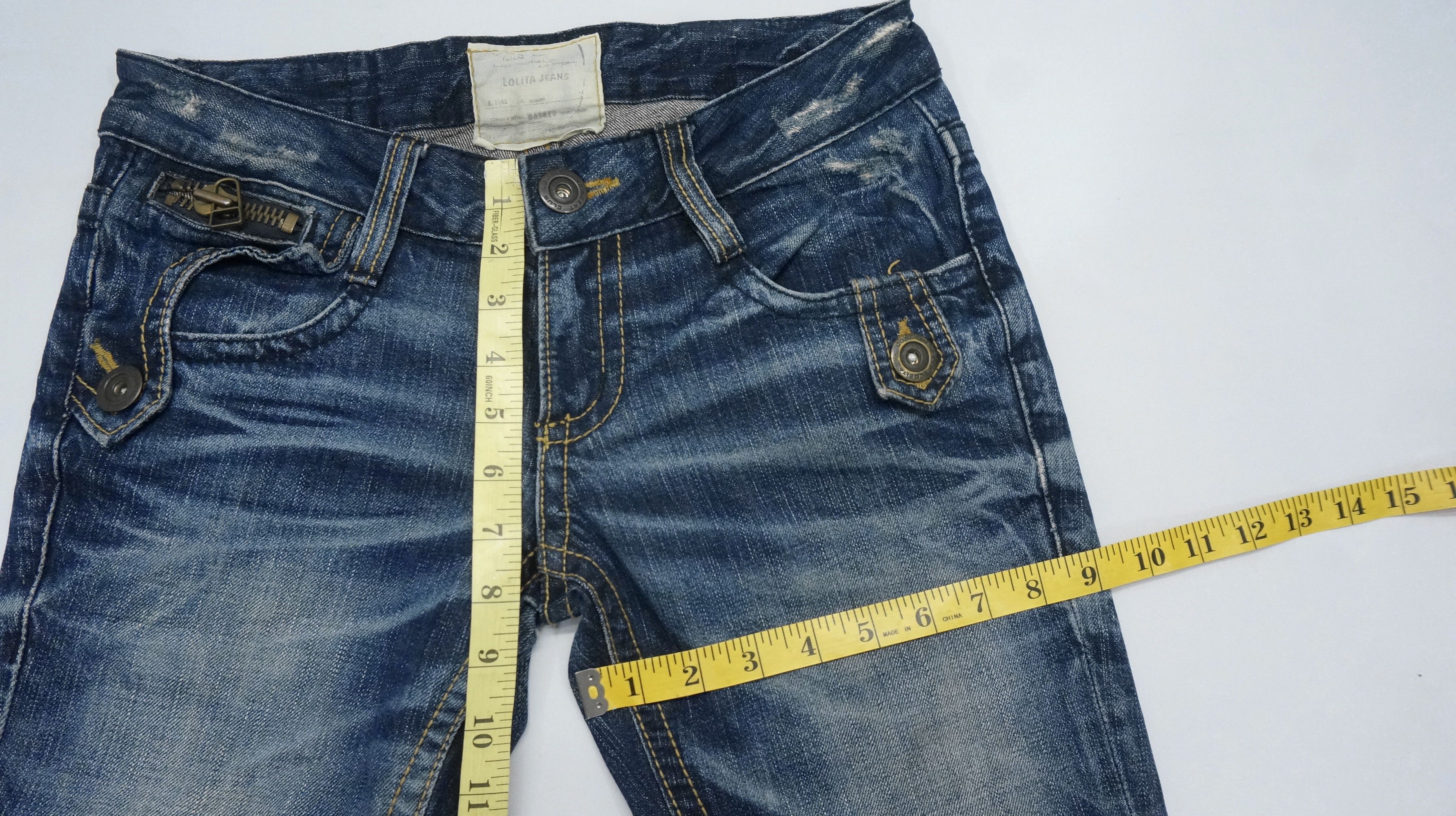 Japanese Brand Dope 🔥 LOLITA Vintage Flared Lowrise Jeans Size US 29 - 16 Thumbnail