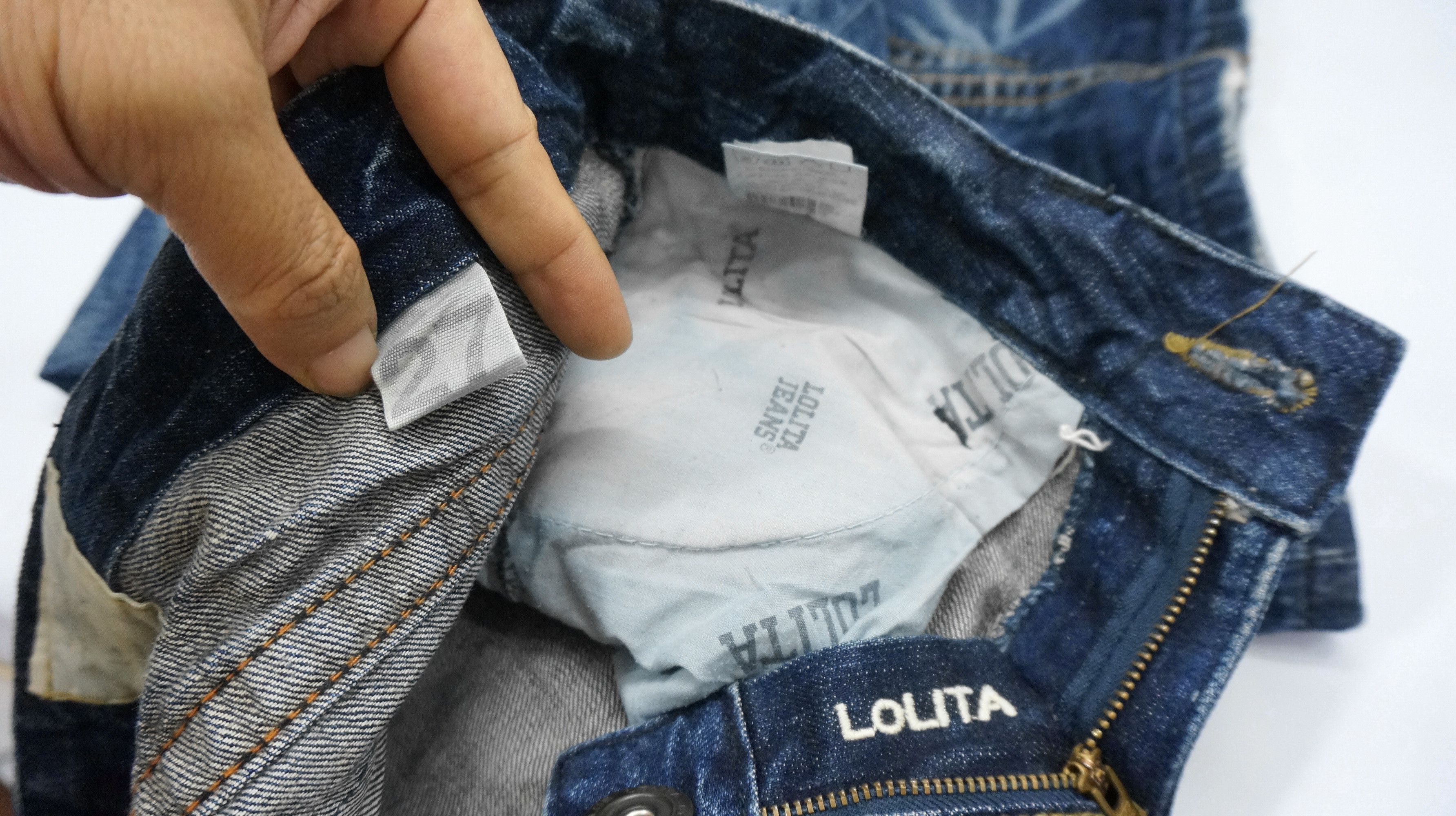 Japanese Brand Dope 🔥 LOLITA Vintage Flared Lowrise Jeans Size US 29 - 22 Thumbnail