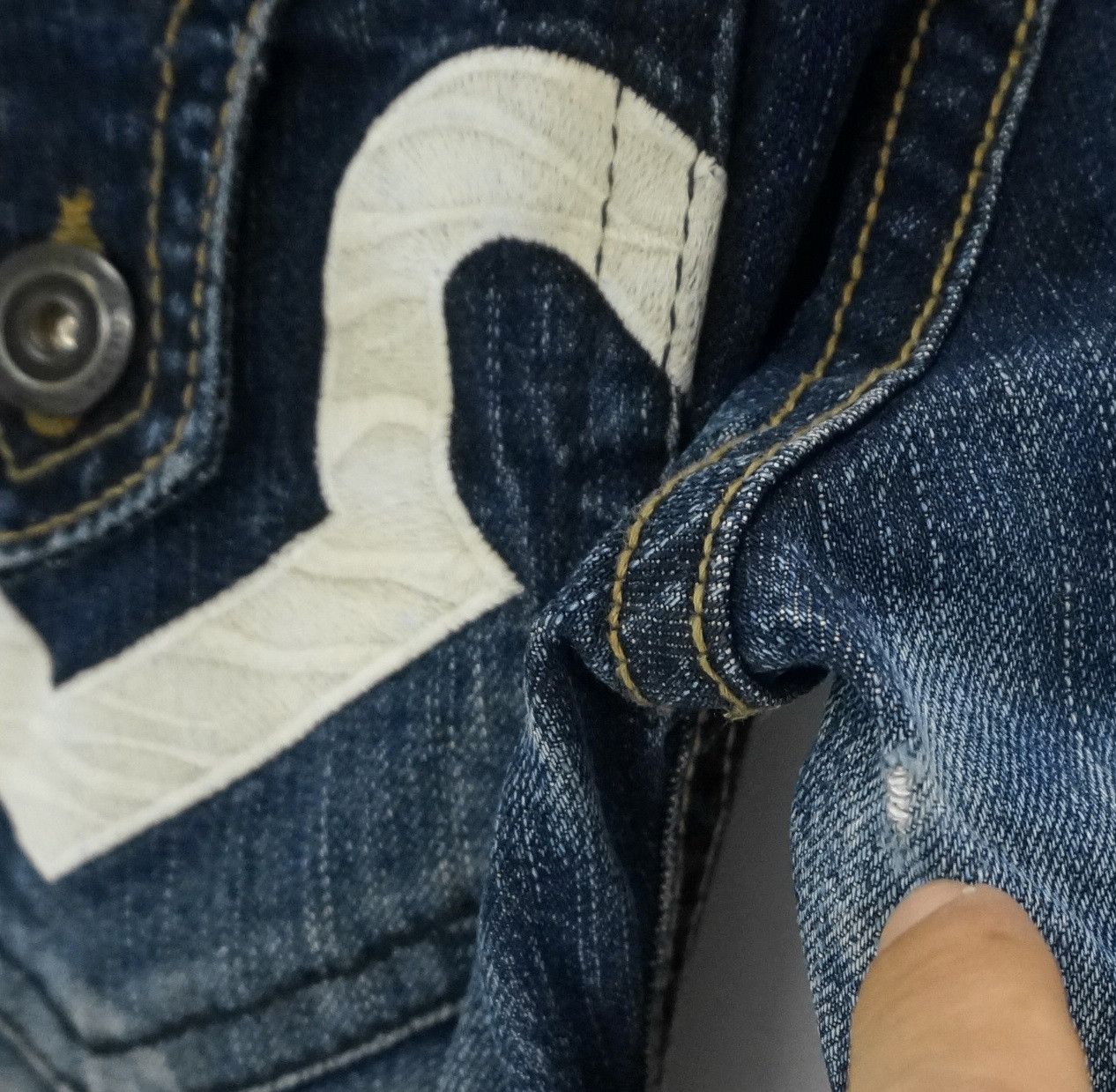 Japanese Brand Dope 🔥 LOLITA Vintage Flared Lowrise Jeans Size US 29 - 11 Thumbnail