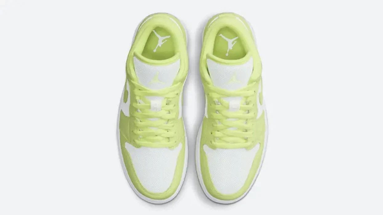 Jordan Brand US W 5.5 / M 4 Limelight Jordan 1 Low SE Pine Green White Size US 5.5 / IT 35.5 - 19 Thumbnail