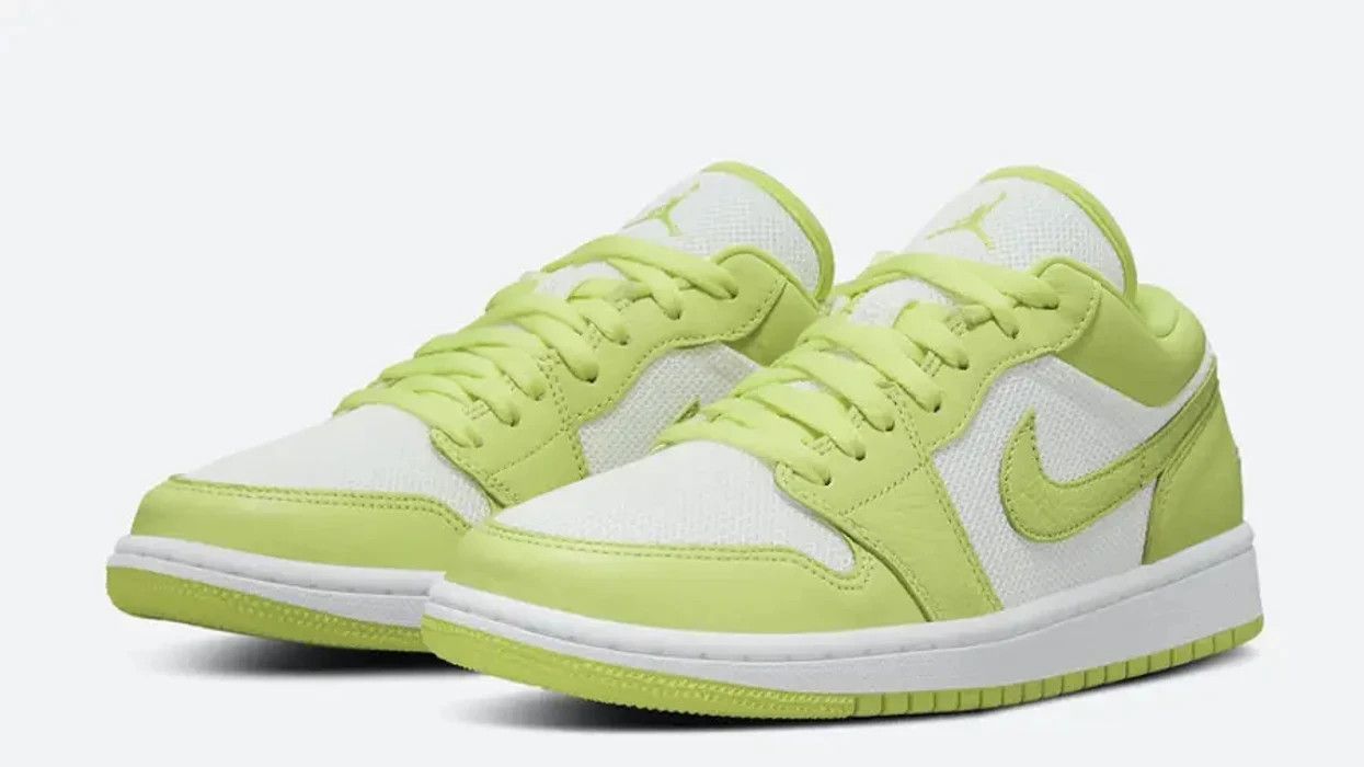 Jordan Brand US W 5.5 / M 4 Limelight Jordan 1 Low SE Pine Green White Size US 5.5 / IT 35.5 - 16 Thumbnail