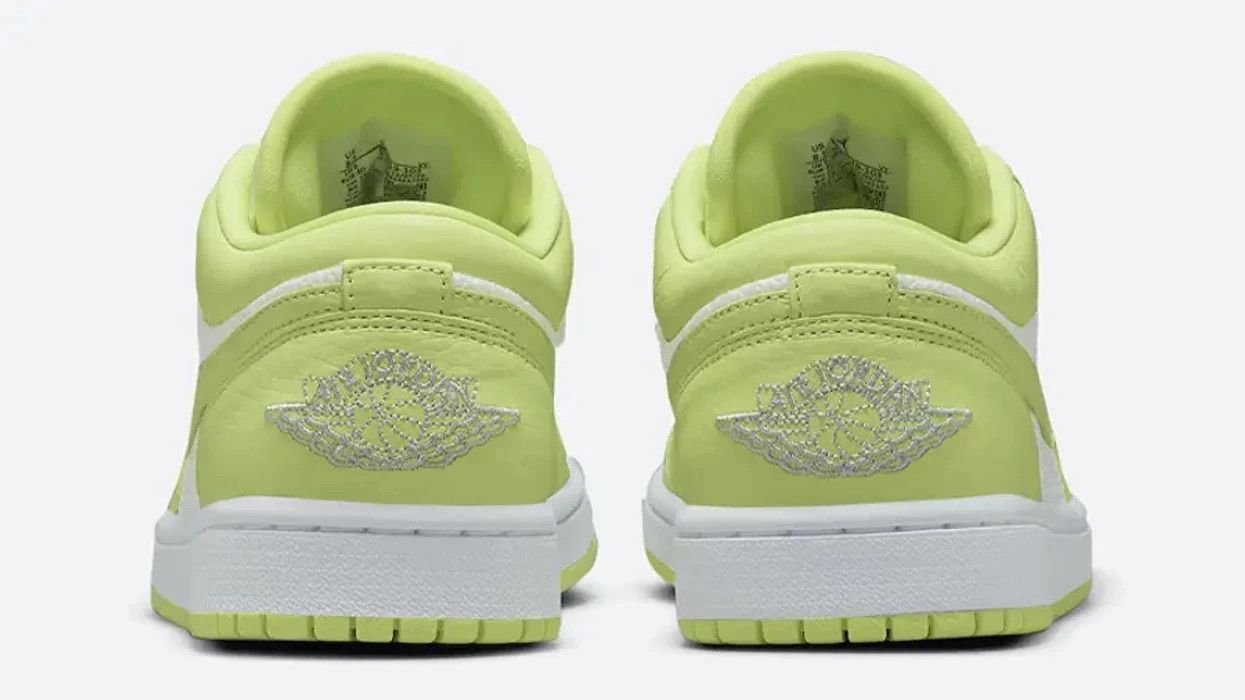 Jordan Brand US W 5.5 / M 4 Limelight Jordan 1 Low SE Pine Green White Size US 5.5 / IT 35.5 - 20 Thumbnail