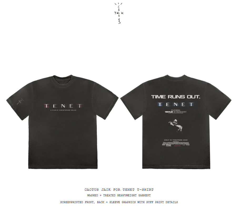 Travis Scott S Small Travis Scott Cactus Jack for Tenet Shirt 