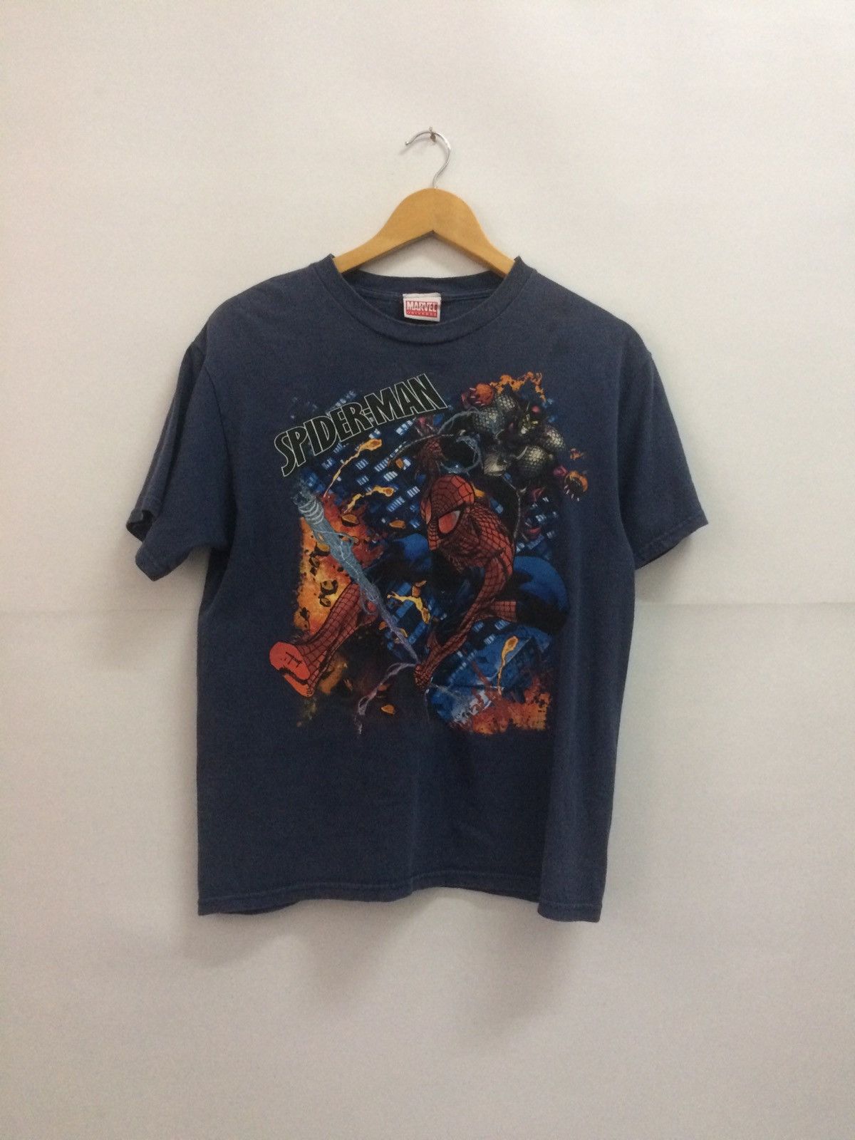 Marvel Comics × Vintage Vintage Movie Marvel Spider Man Tshirts Size US S / EU 44-46 / 1 - 1 Thumbnail
