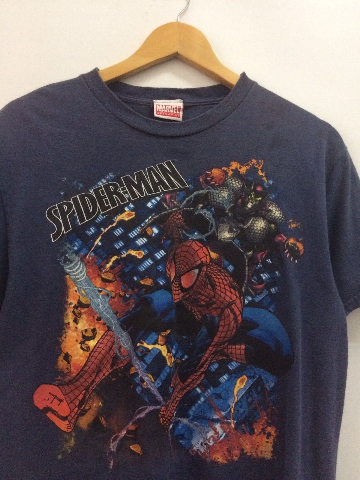 Marvel Comics × Vintage Vintage Movie Marvel Spider Man Tshirts Size US S / EU 44-46 / 1 - 2 Thumbnail