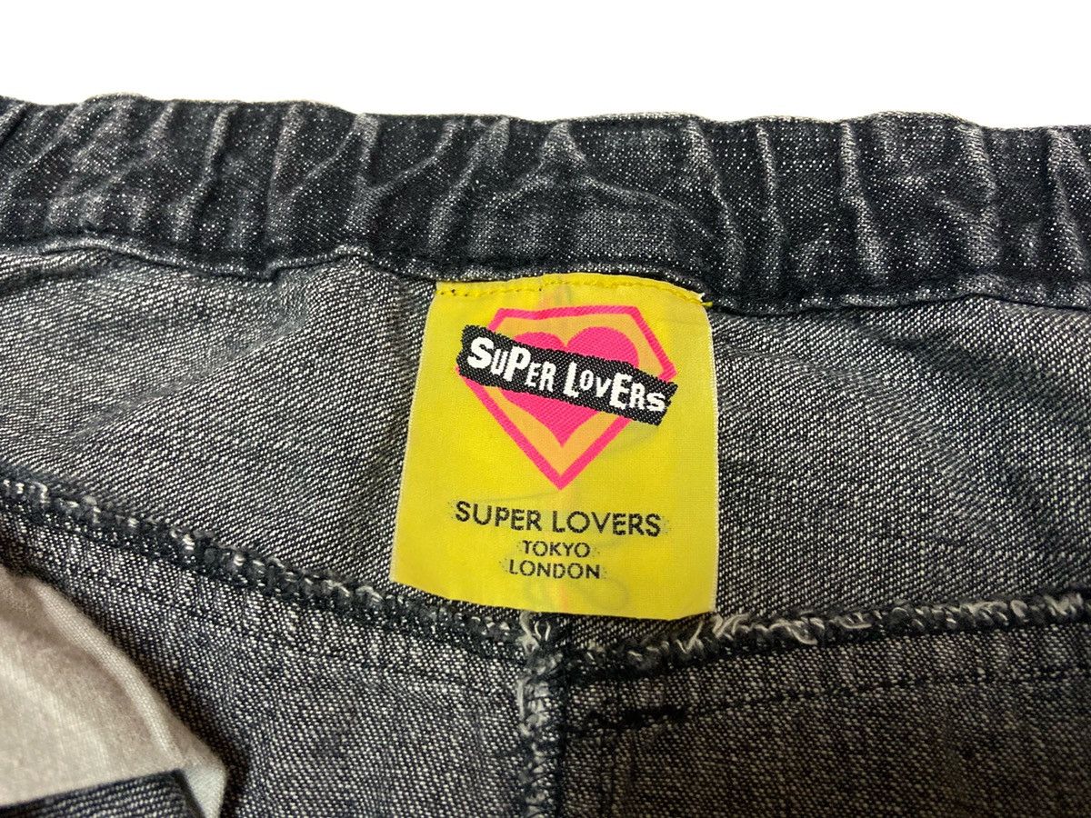 Japanese Brand Japanese Super Lover Distressed Cropped Denim Pants Size US 30 / EU 46 - 7 Thumbnail